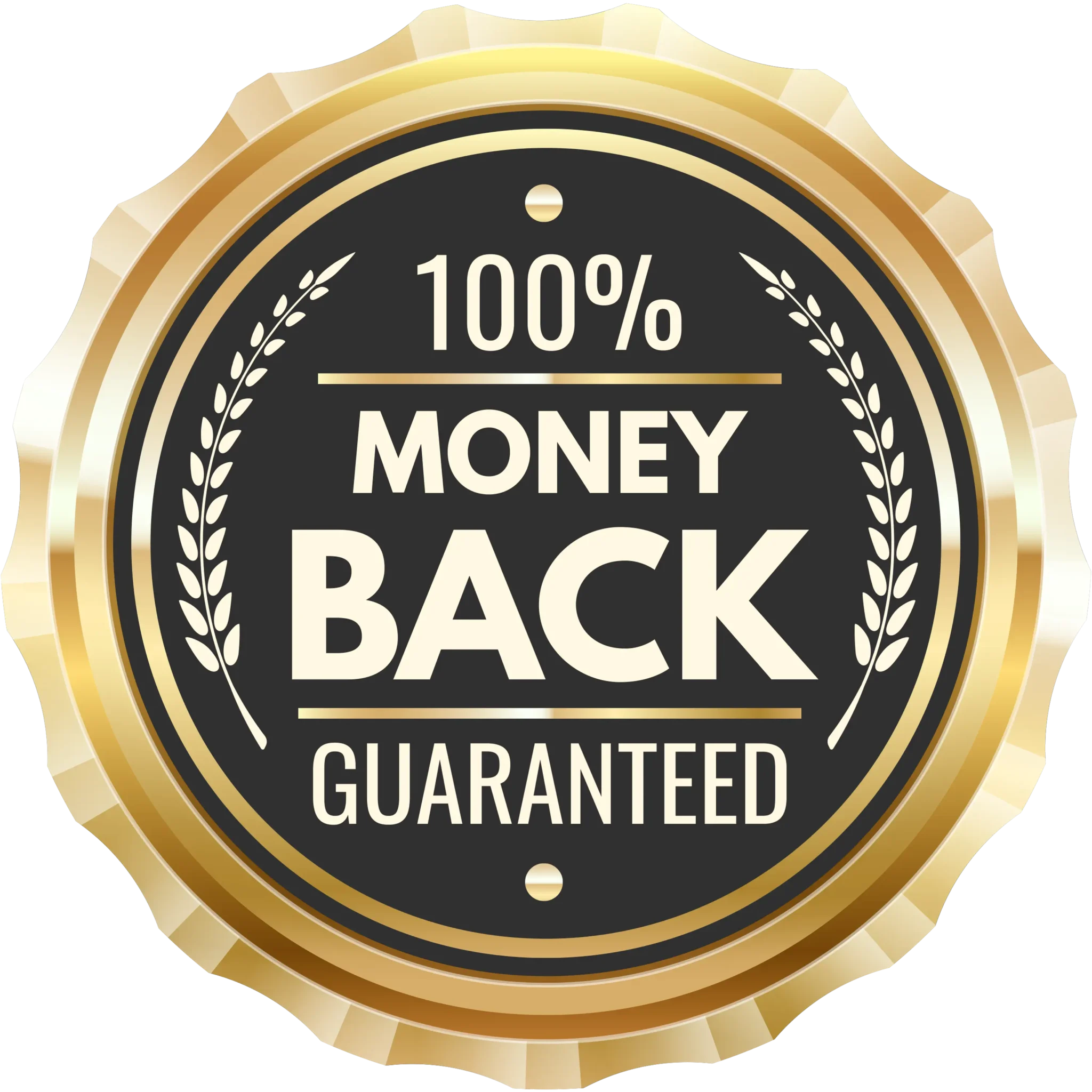 100 Money Back Guaranteeed scaled